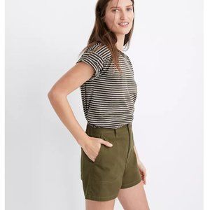 Madewell Olive Green Camp Shorts Medium